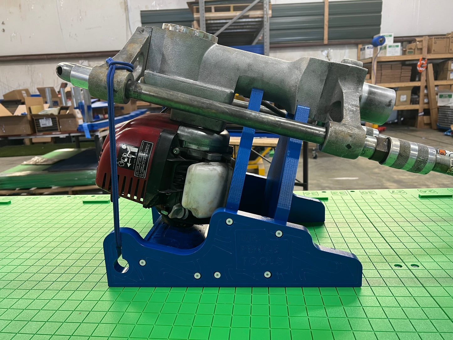 Post Driver Service Cradle