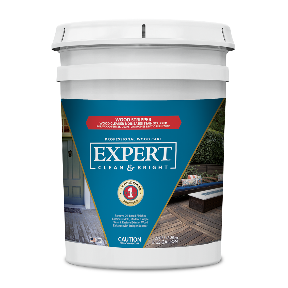 EXPERT Clean & Bright | Wood Stripper: Deck Stain Remover – Mr. Fence Tools