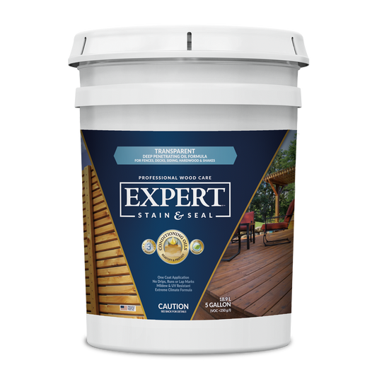 Transparent Fence, Deck, and Wood Stain & Sealer - Stain & Seal Experts Store