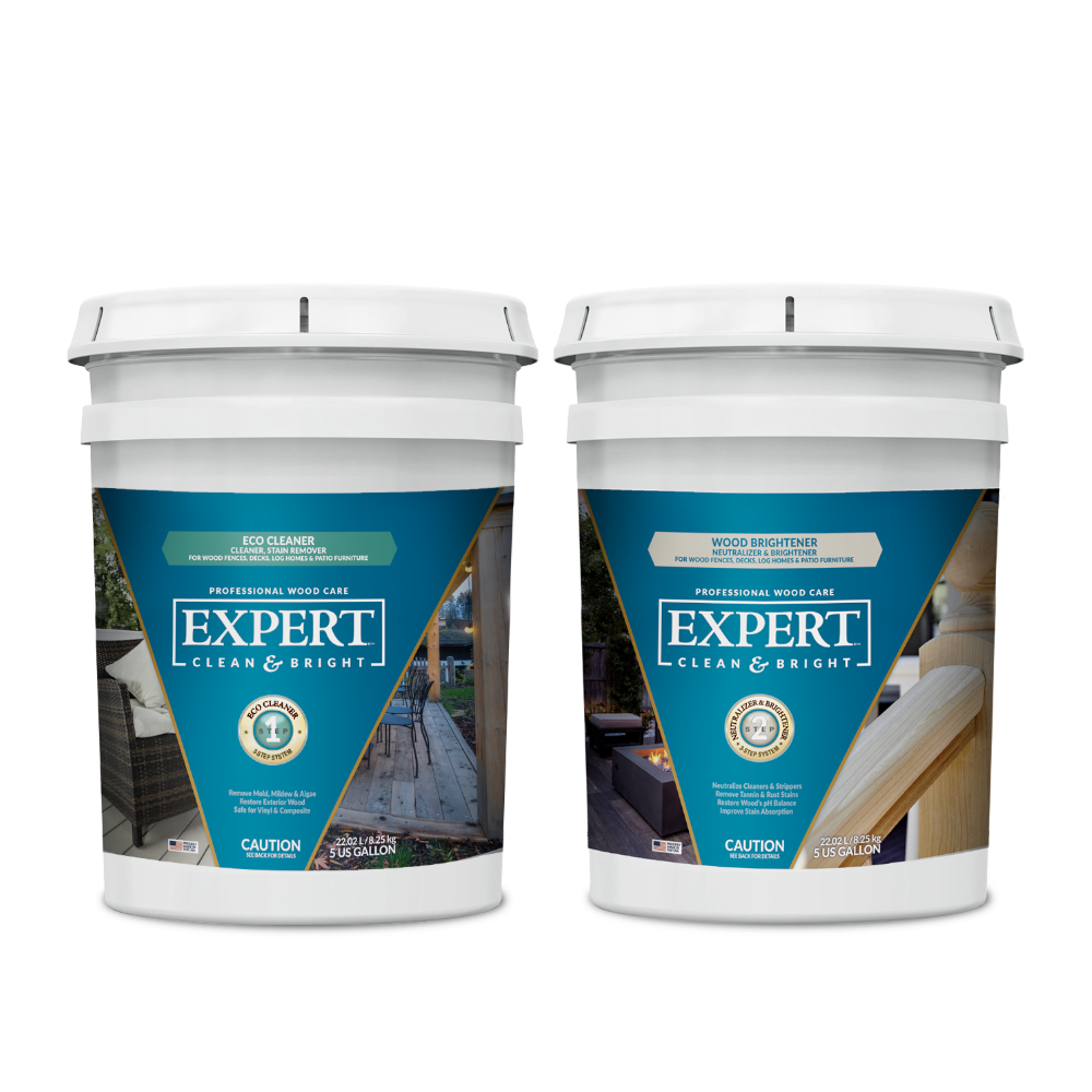 EXPERT Clean & Bright 5-Gal Eco Cleaner & 5-Gal Neutralizer & Brightener - Stain & Seal Experts Store