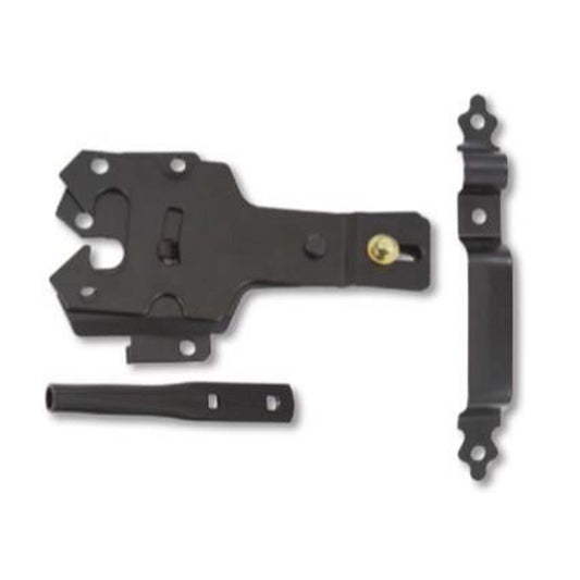 CONTEMPORARY GATE LATCH WITH HANDLE & WIDE-MOUTH OPENING