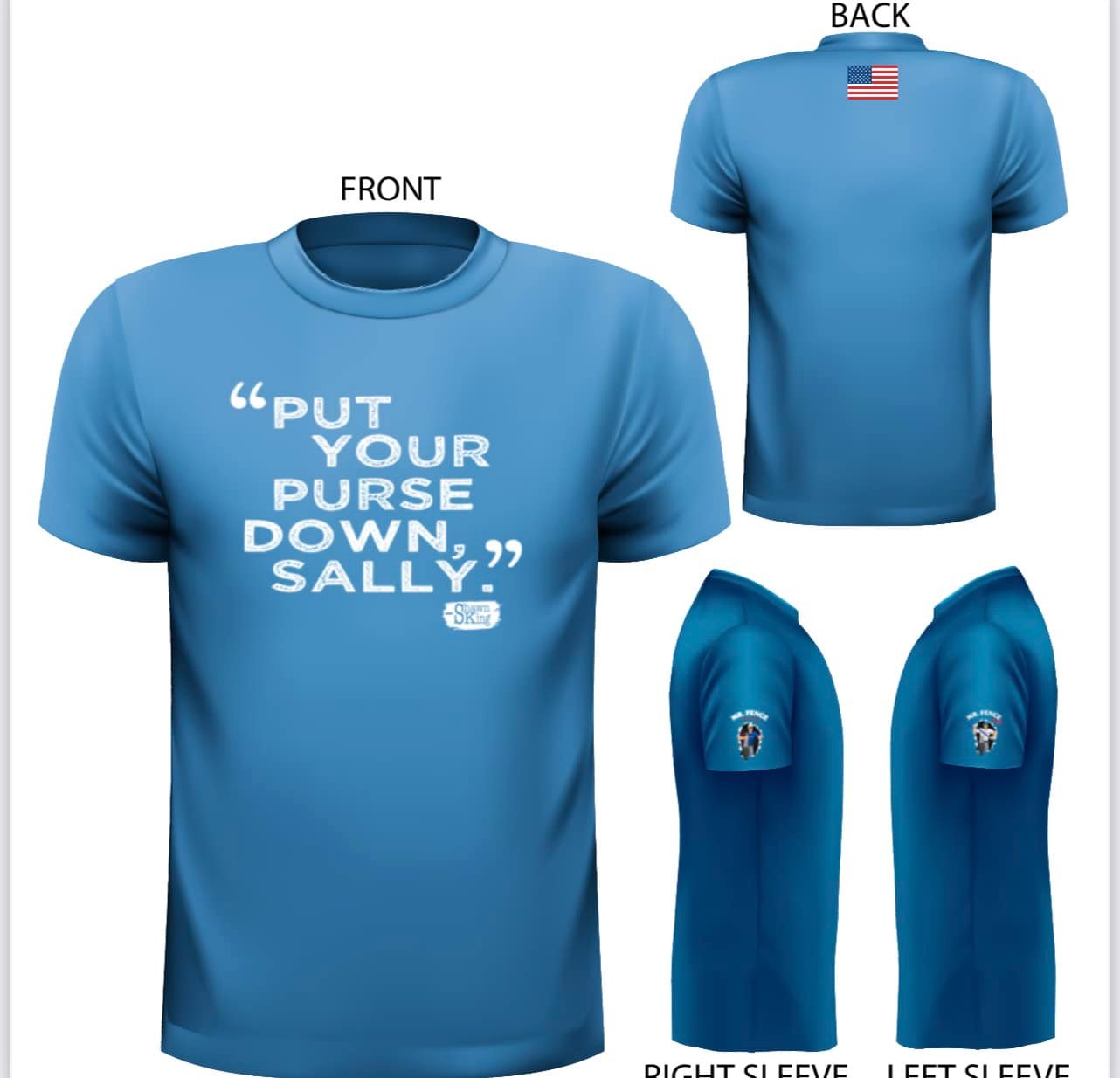 Purse Down T-Shirt