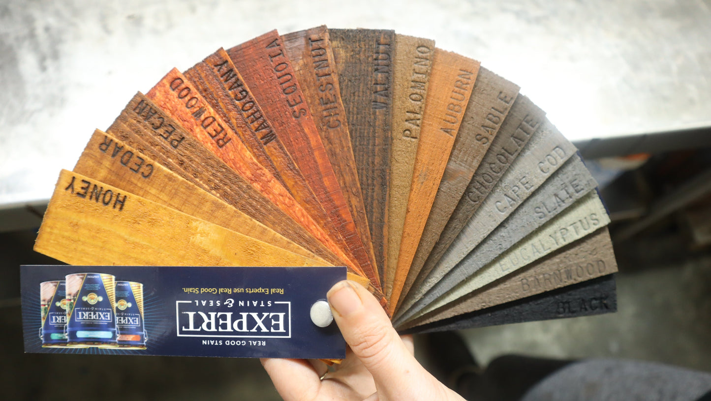 5 Fan Decks | Sample Kit #8 - Stain & Seal Experts Store