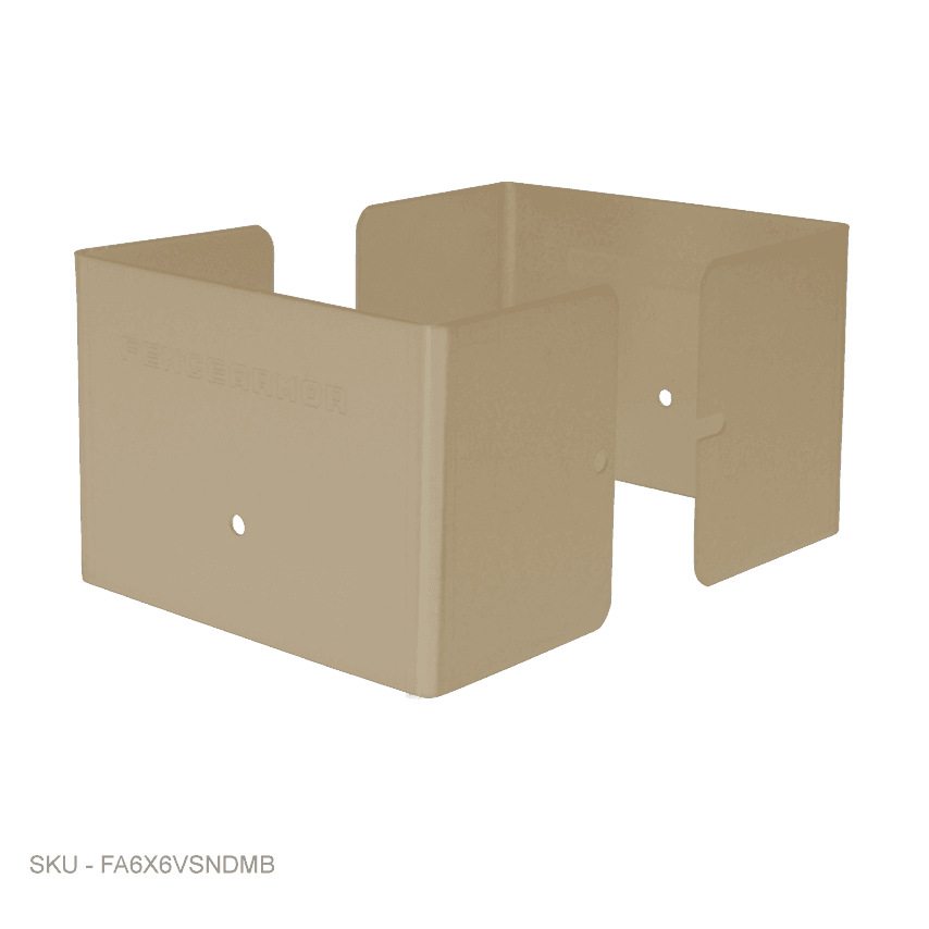Full Protection Post Protectors - 3” Tall - Fence Armor