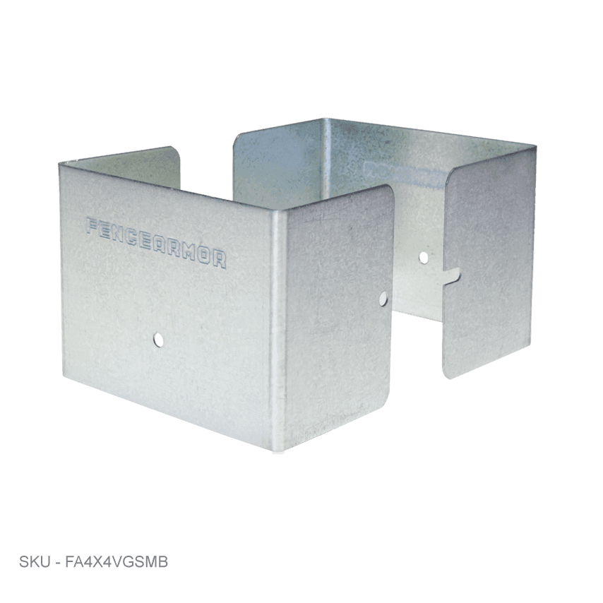 Full Protection Post Protectors - 3” Tall - Fence Armor