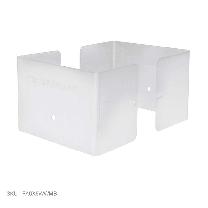 Full Protection Post Protectors - 3” Tall - Fence Armor