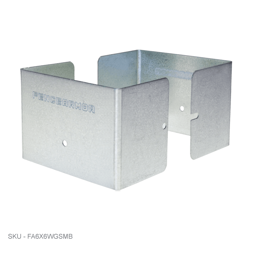Full Protection Post Protectors - 3” Tall - Fence Armor