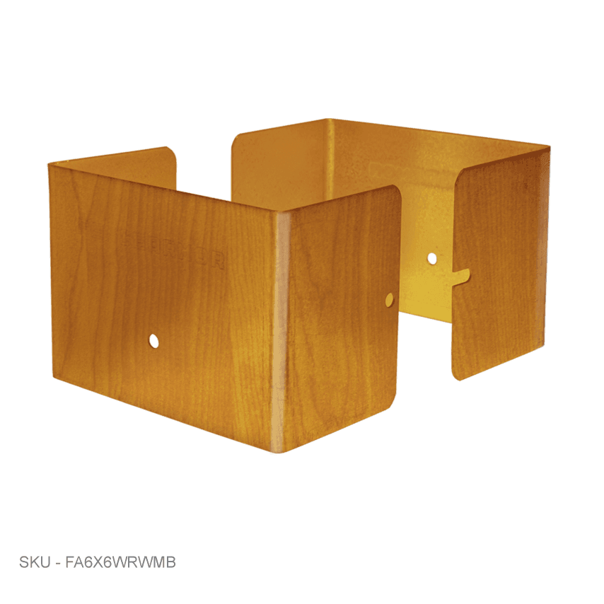Full Protection Post Protectors - 3” Tall - Fence Armor