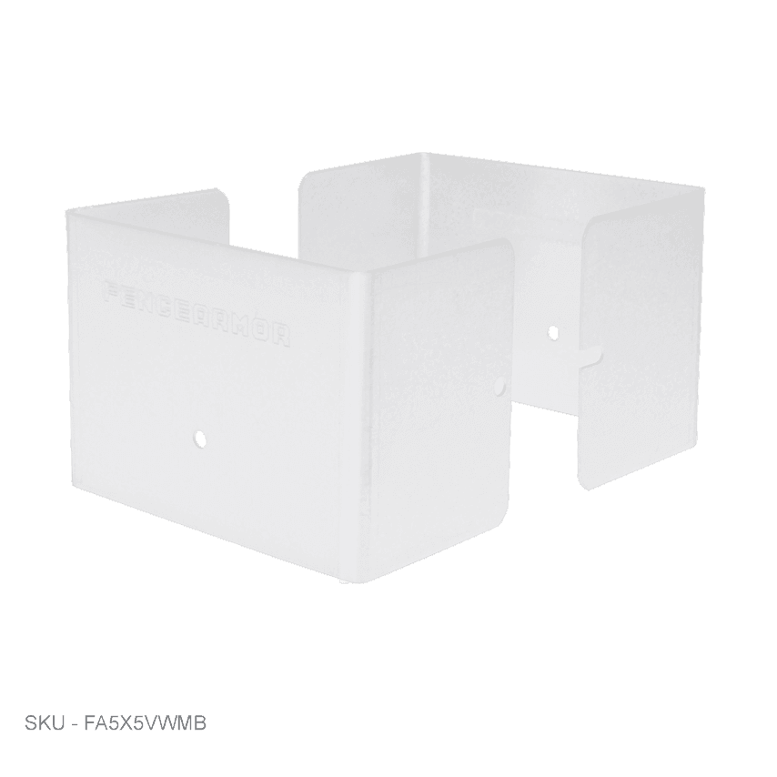 Full Protection Post Protectors - 3” Tall - Fence Armor