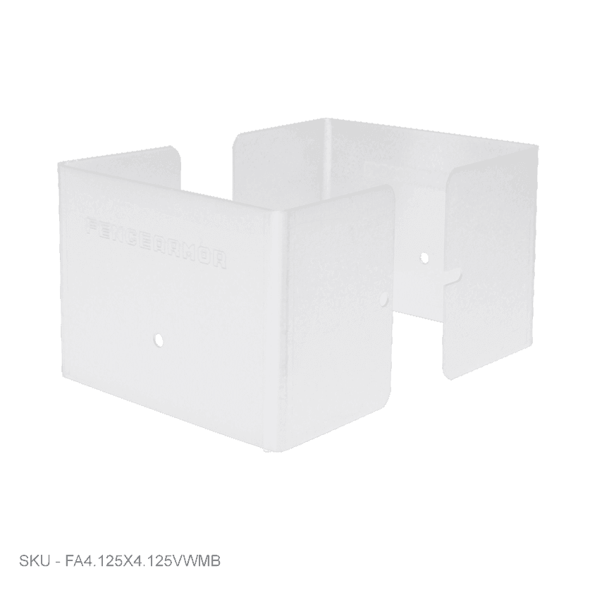 Full Protection Post Protectors - 3” Tall - Fence Armor