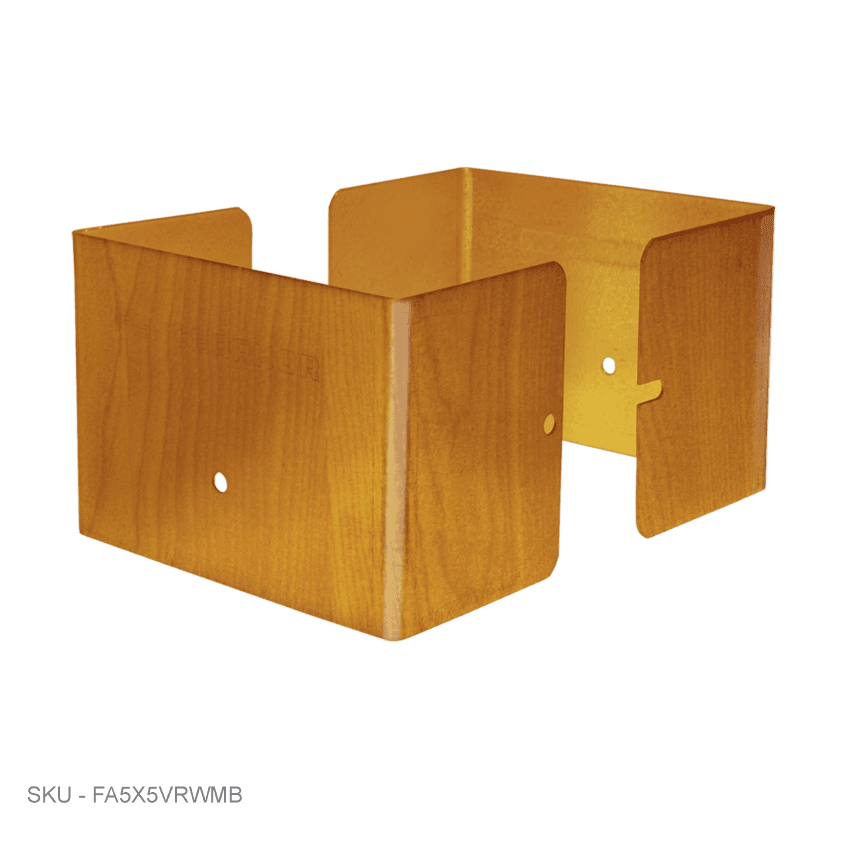 Full Protection Post Protectors - 3” Tall - Fence Armor
