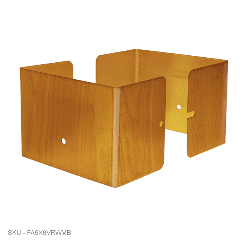 Full Protection Post Protectors - 3” Tall - Fence Armor