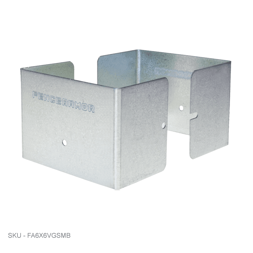 Full Protection Post Protectors - 3” Tall - Fence Armor