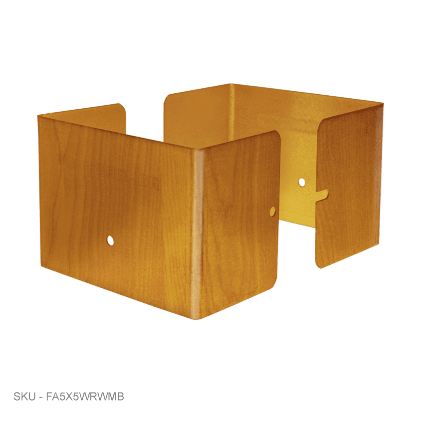 Full Protection Post Protectors - 3” Tall - Fence Armor