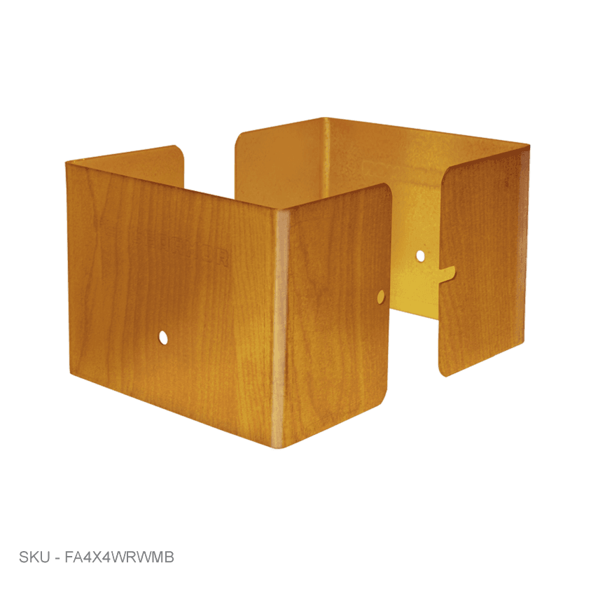 Full Protection Post Protectors & Mailbox Post Protectors - 3” Tall