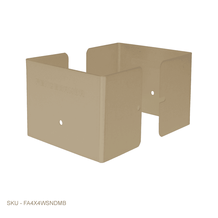 Post Guards Full Protection - 3.00" to 3.75" Posts - Fence Armor
