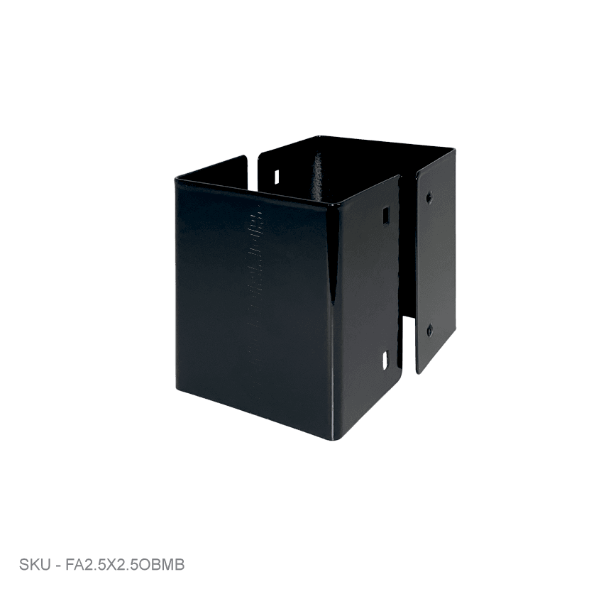 Post Guards Ornamental Post Protection - 2.00" to 3.00" Full Metal Post Protection - Fence Armor
