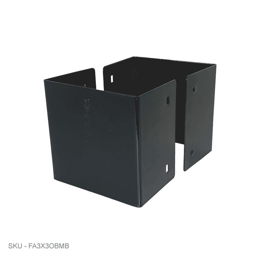 Post Guards Ornamental Post Protection - 2.00" to 3.00" Full Metal Post Protection - Fence Armor