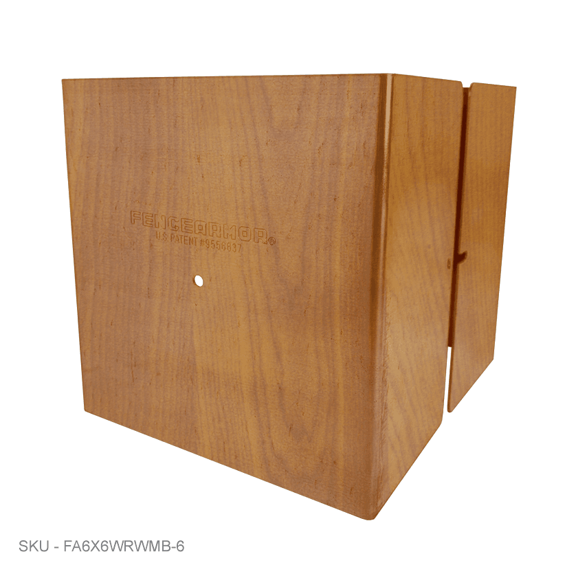 Pro Series Post Protection & Mailbox Post Protectors - 6” Tall - Fence Armor