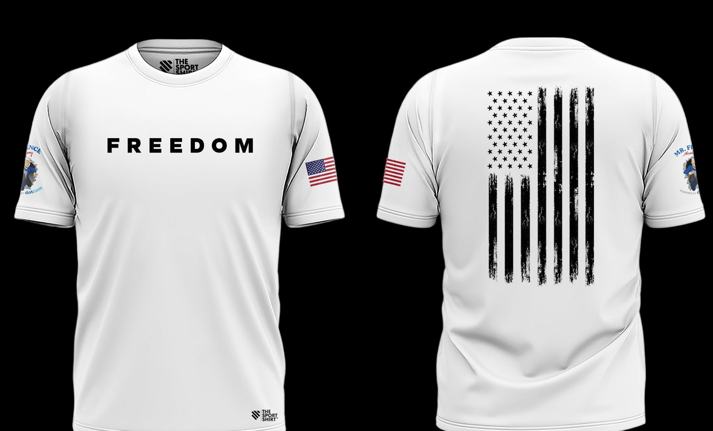 Freedom Tee by Mr. Fence Academy