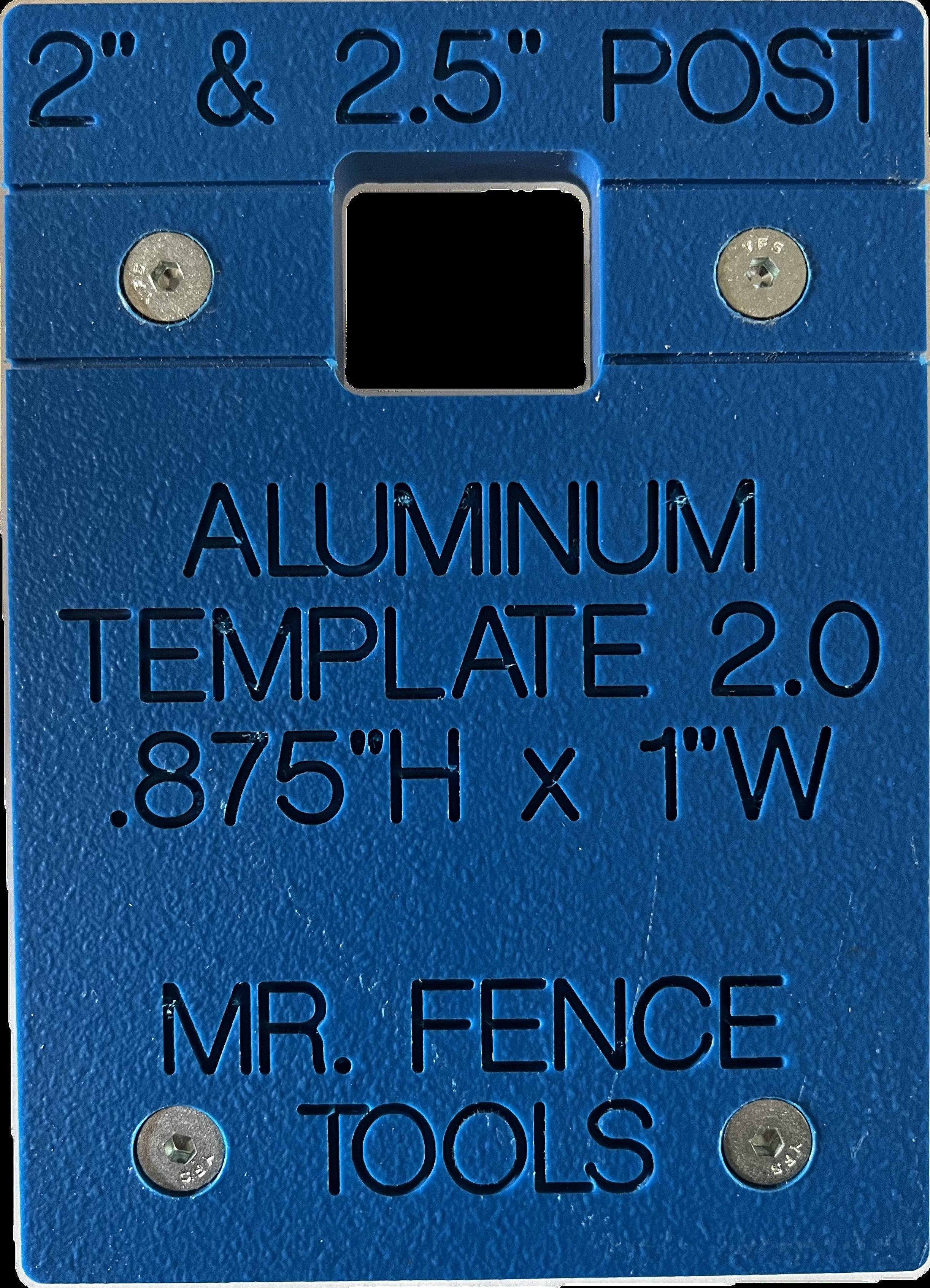 Aluminum Template 2.1™ – Mr. Fence Tools