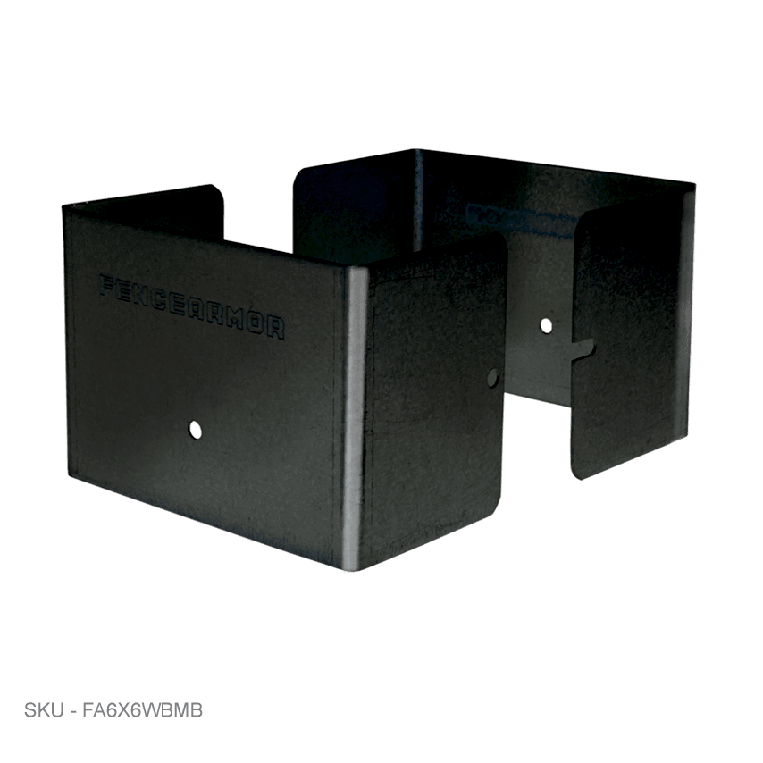 Full Protection Post Protectors - 3” Tall - Fence Armor